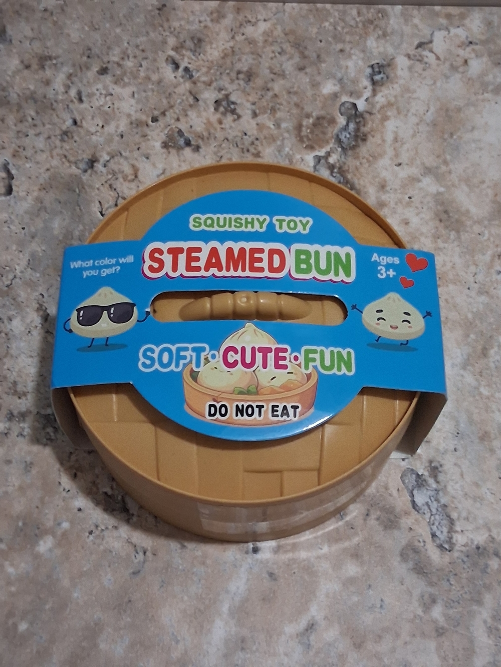 Steamed Bun Squishy Toy -  Soft Sensory Toy